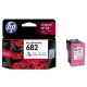 HP 682 Tri-Color Original Ink Advantage Cartridge